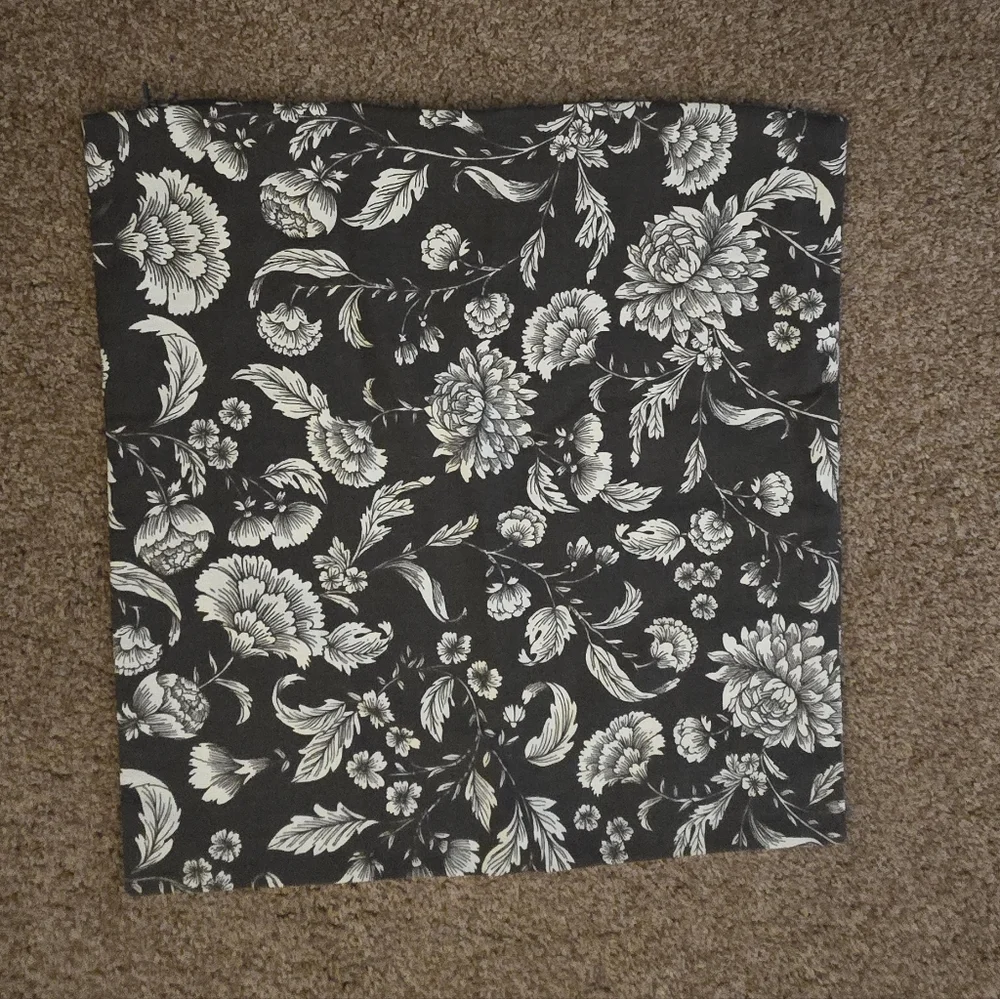 IKEA Floral Accent Pillow Cover